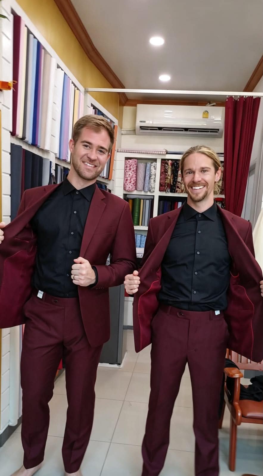 Bold Burgundy Statement